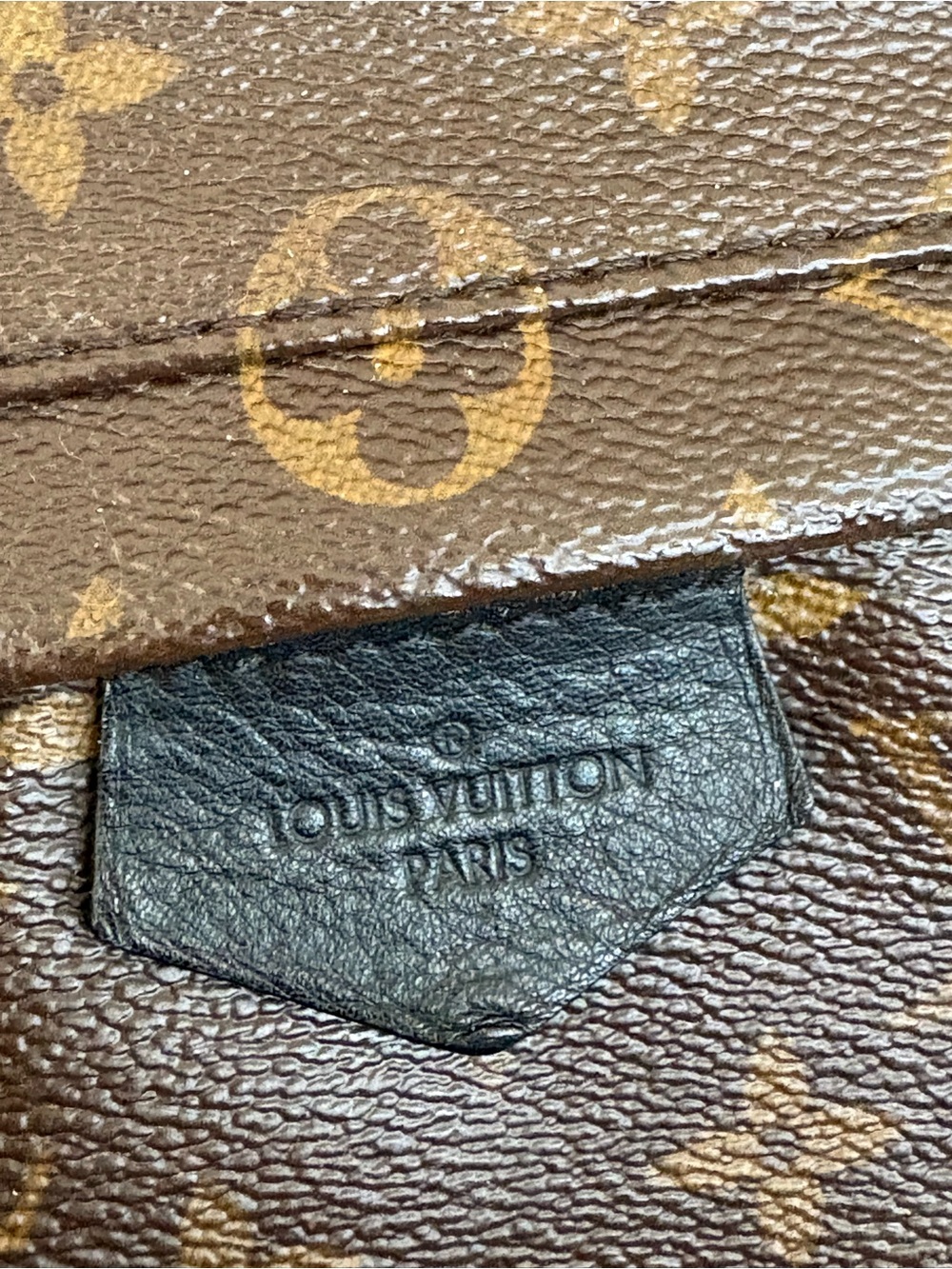 Louis Vuitton Palm Springs Backpack MM – Monogram / Black Leather Unisex - Picture 9 of 15
